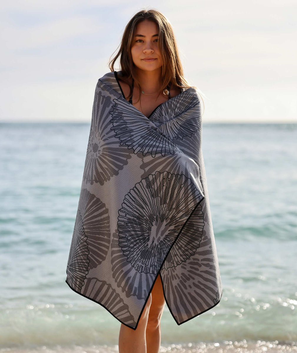 Beach Towel - ʻOpihi Ahina – Tag Aloha Co.