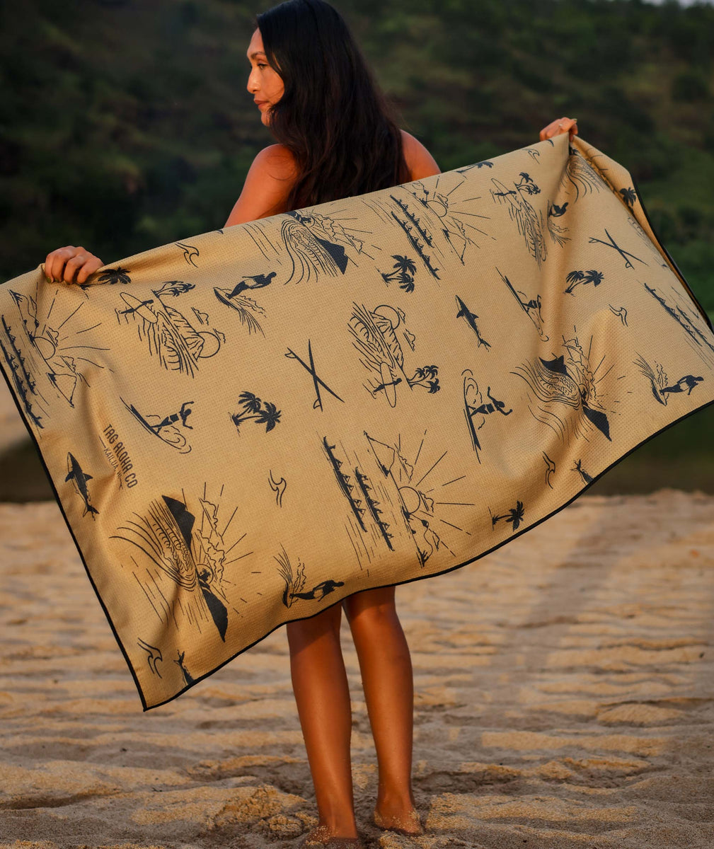 タオル・ハンカチ POP OUT Beach Towel ビーチタオル - ポポイア – Tag Aloha Co.