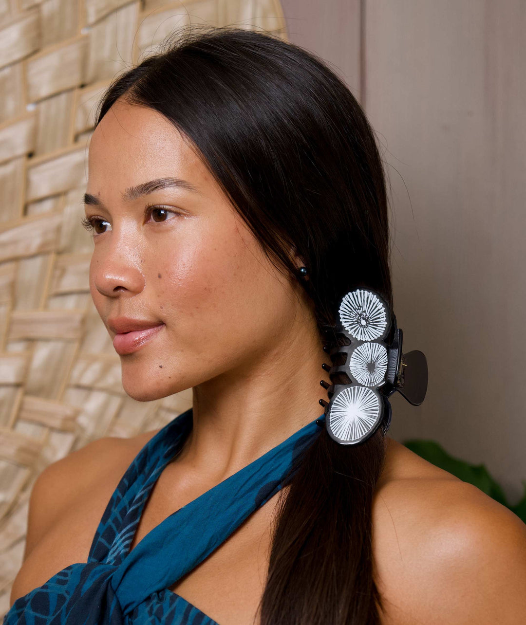 Triple ʻOpihi  Hair Clip
