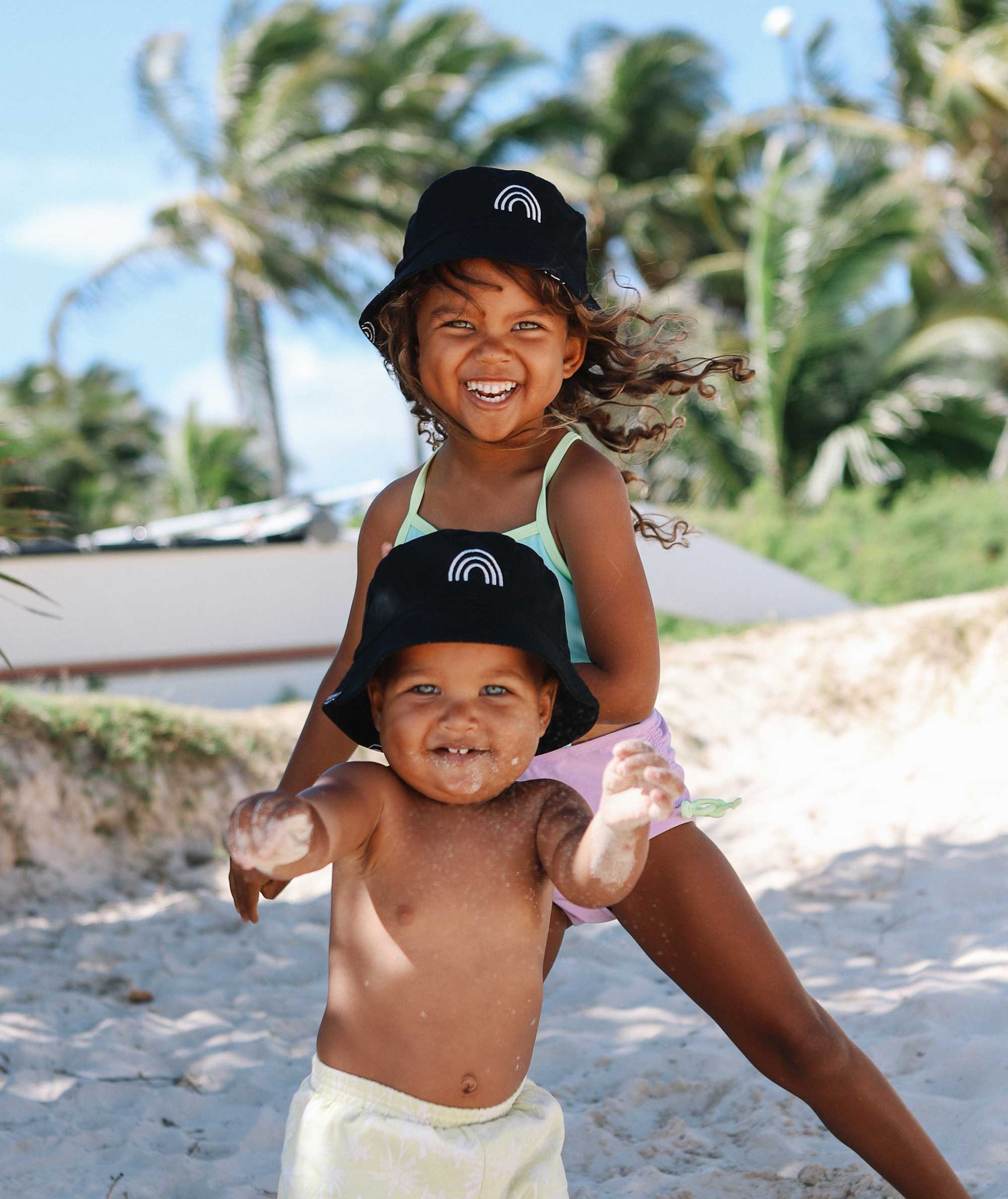 Keiki Reversible Bucket Hat - Anuenue – Tag Aloha Co.