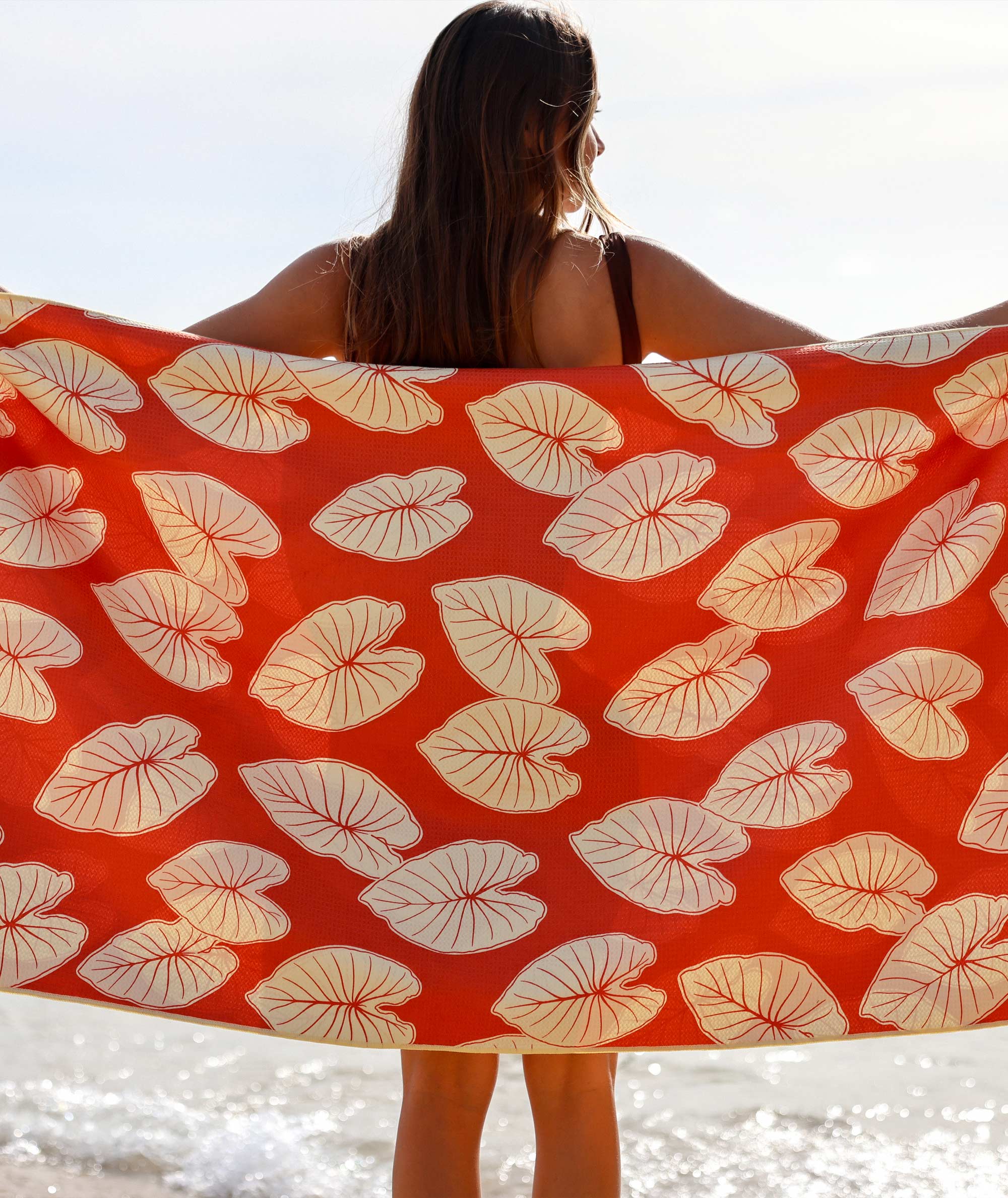 Beach Towel - Kalo ʻUla
