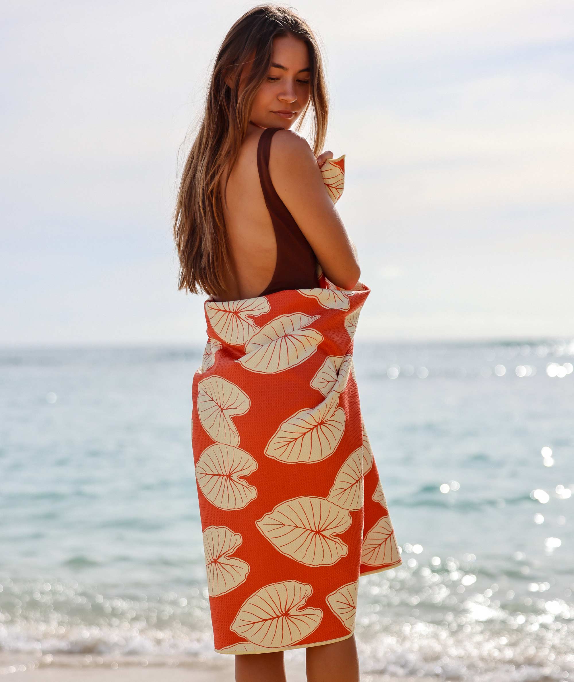 beach dress towel Microfiber Max Dry Sand Proof Beach Towel with Elastic Band