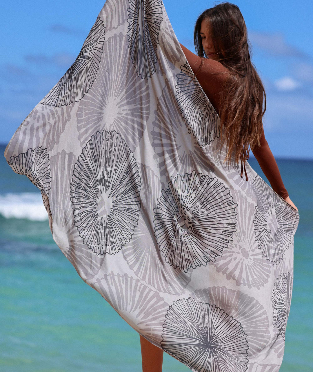 Tag Aloha 'Opihi Ahina Pareo Tag Aloha 'Opihi Ahina Pareo