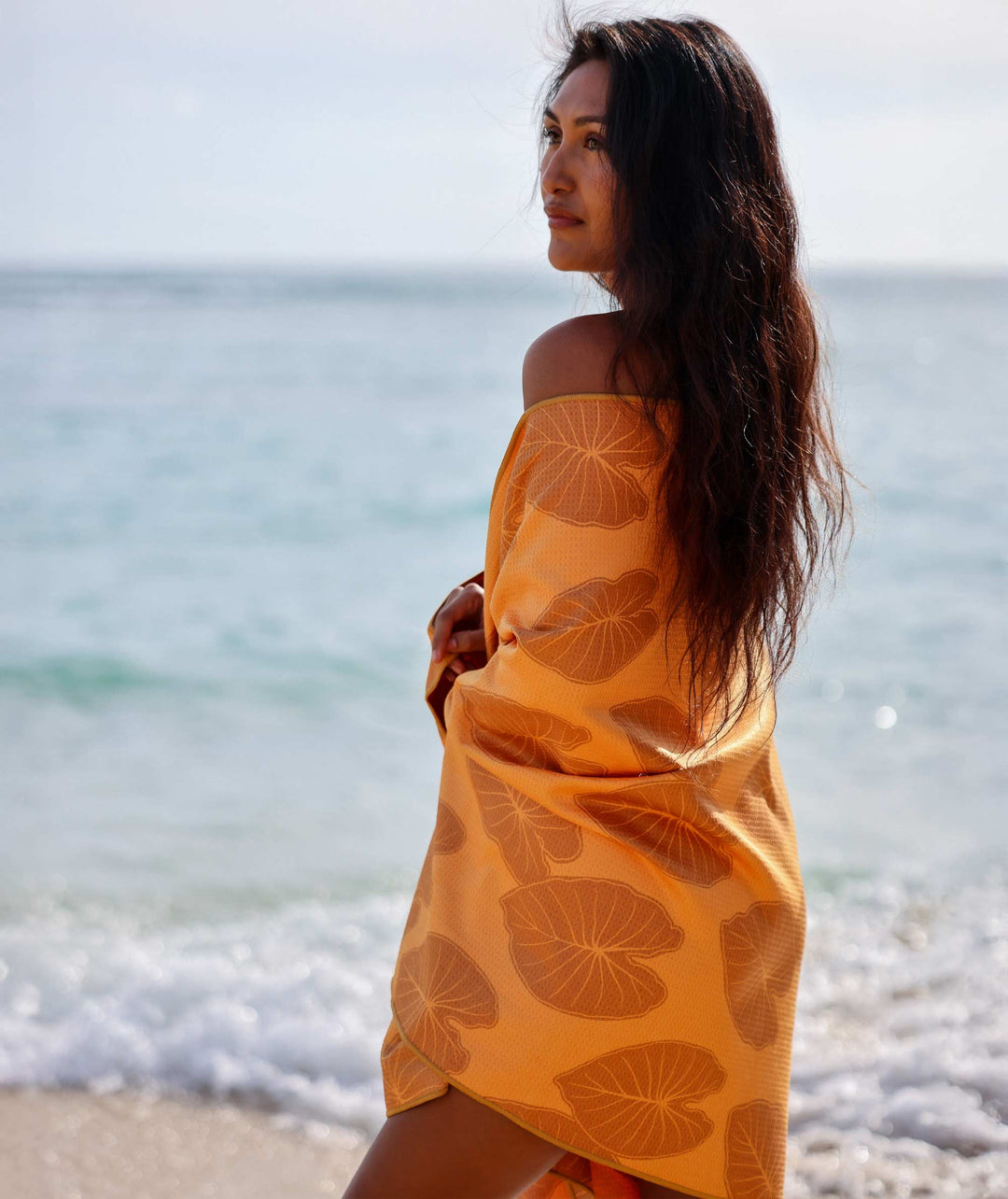 Beach Towel - Sunrise Kalo