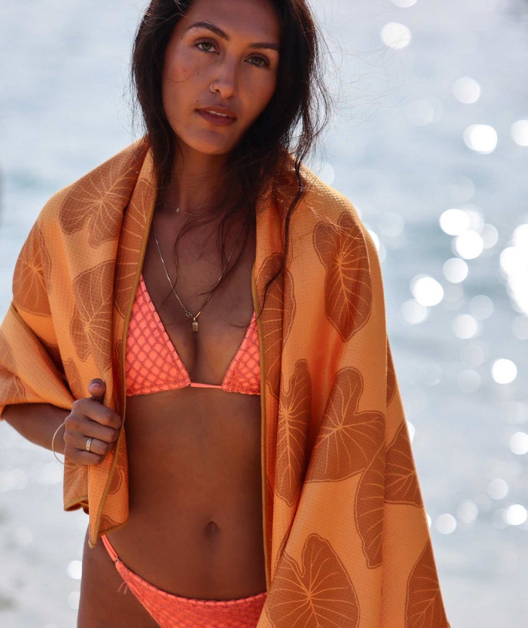 Beach Towel - Sunrise Kalo