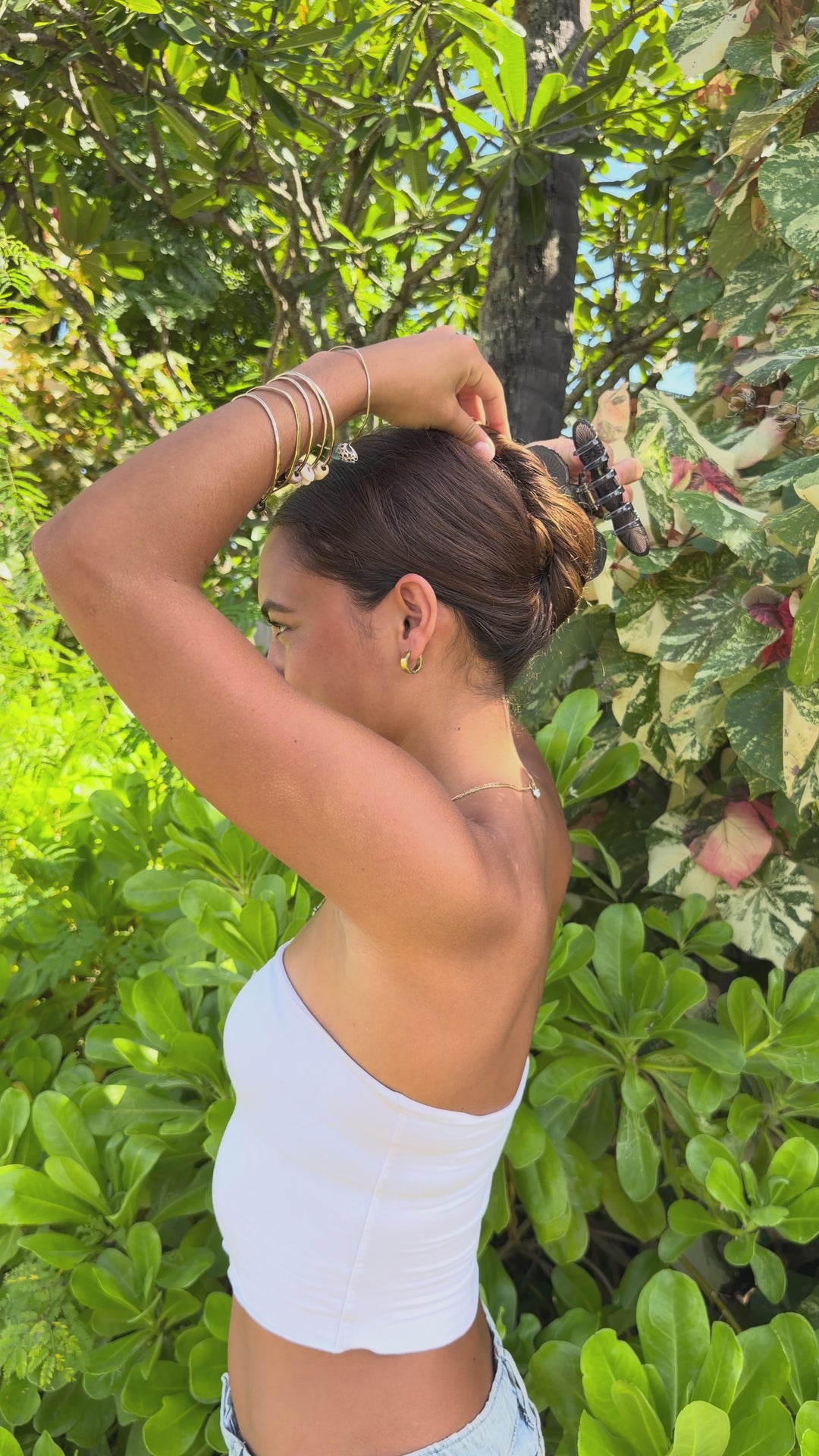 Triple ʻOpihi  Hair Clip