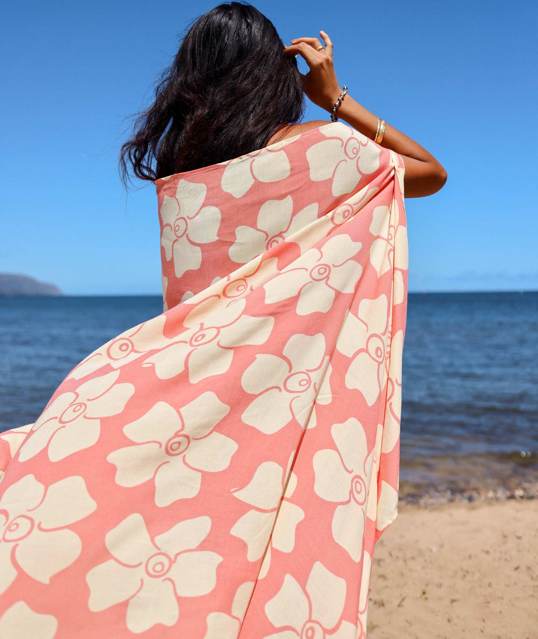 Puakenikeni Coral Pareo