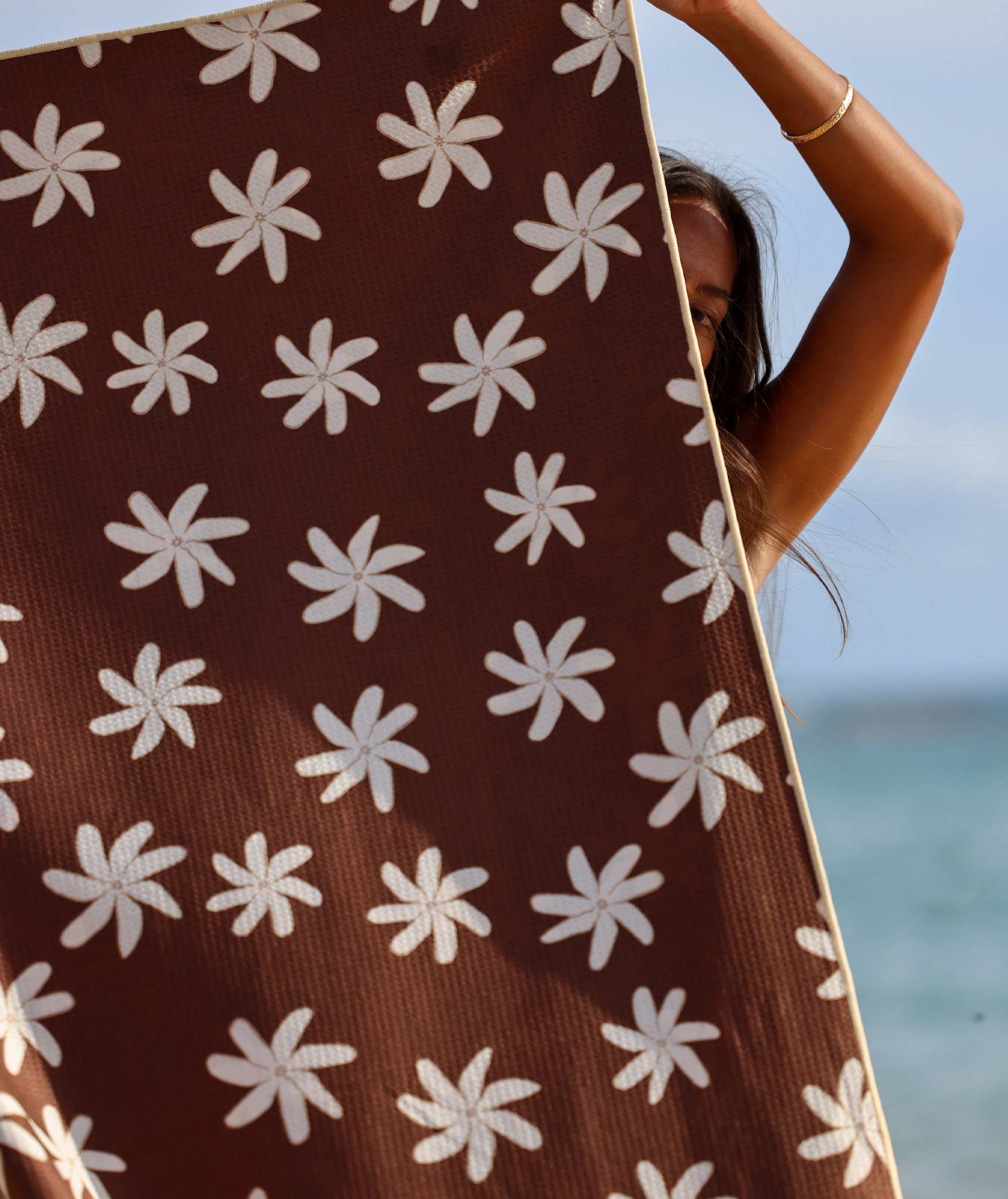 Beach Towel - Coco Tiare – Tag Aloha Co.