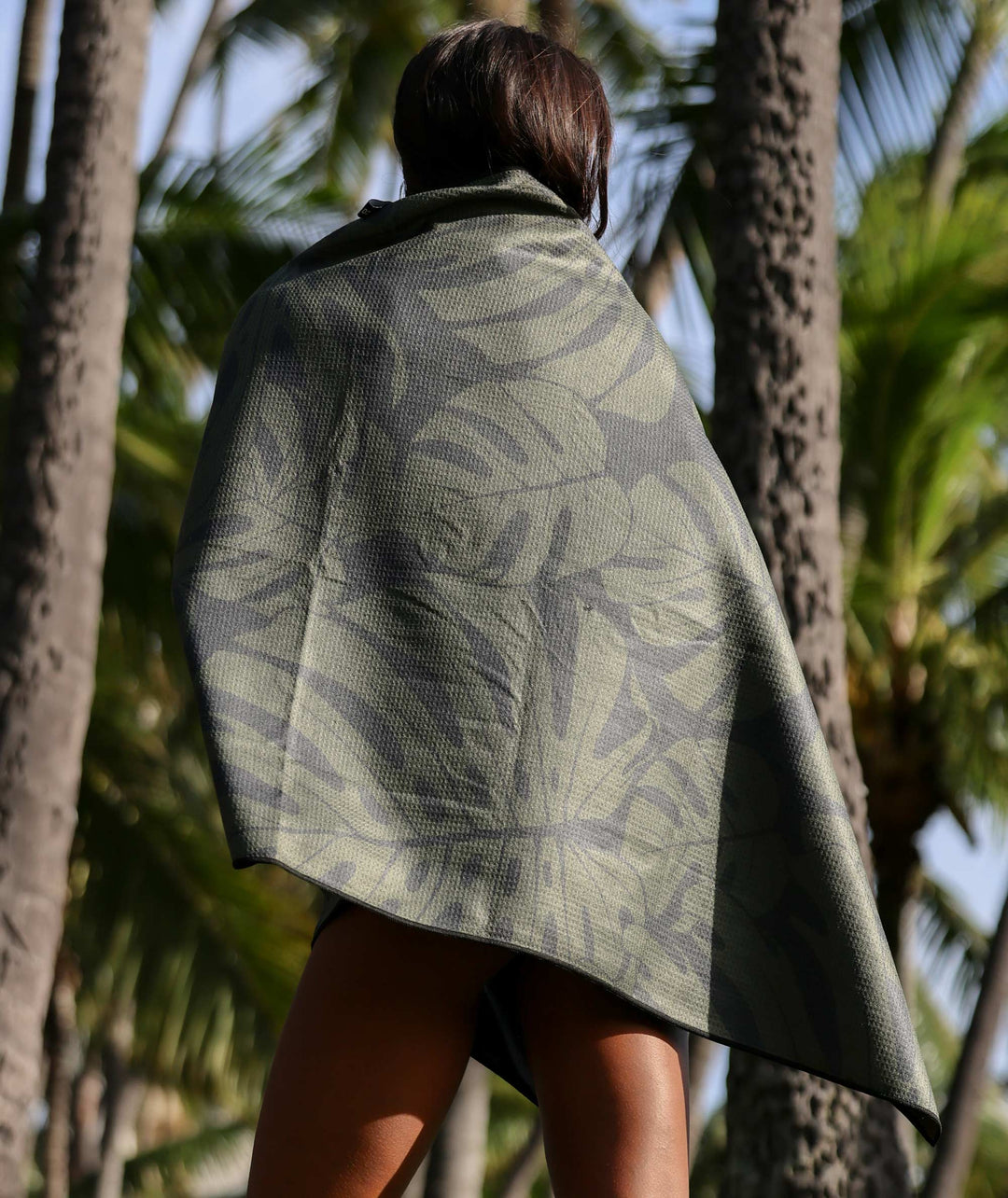 Beach Towel - Monstera