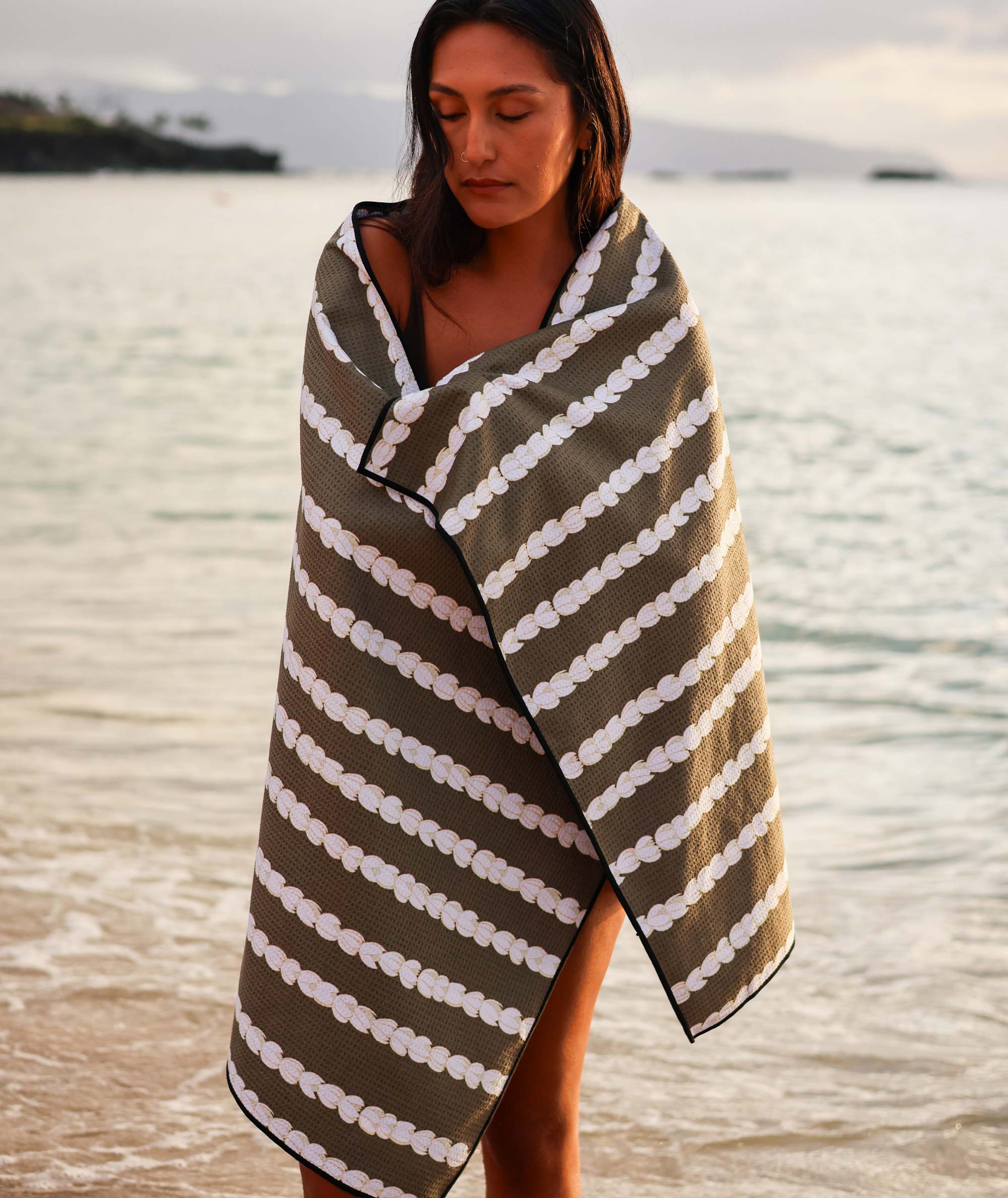 Beach Towel - Pikake Lei