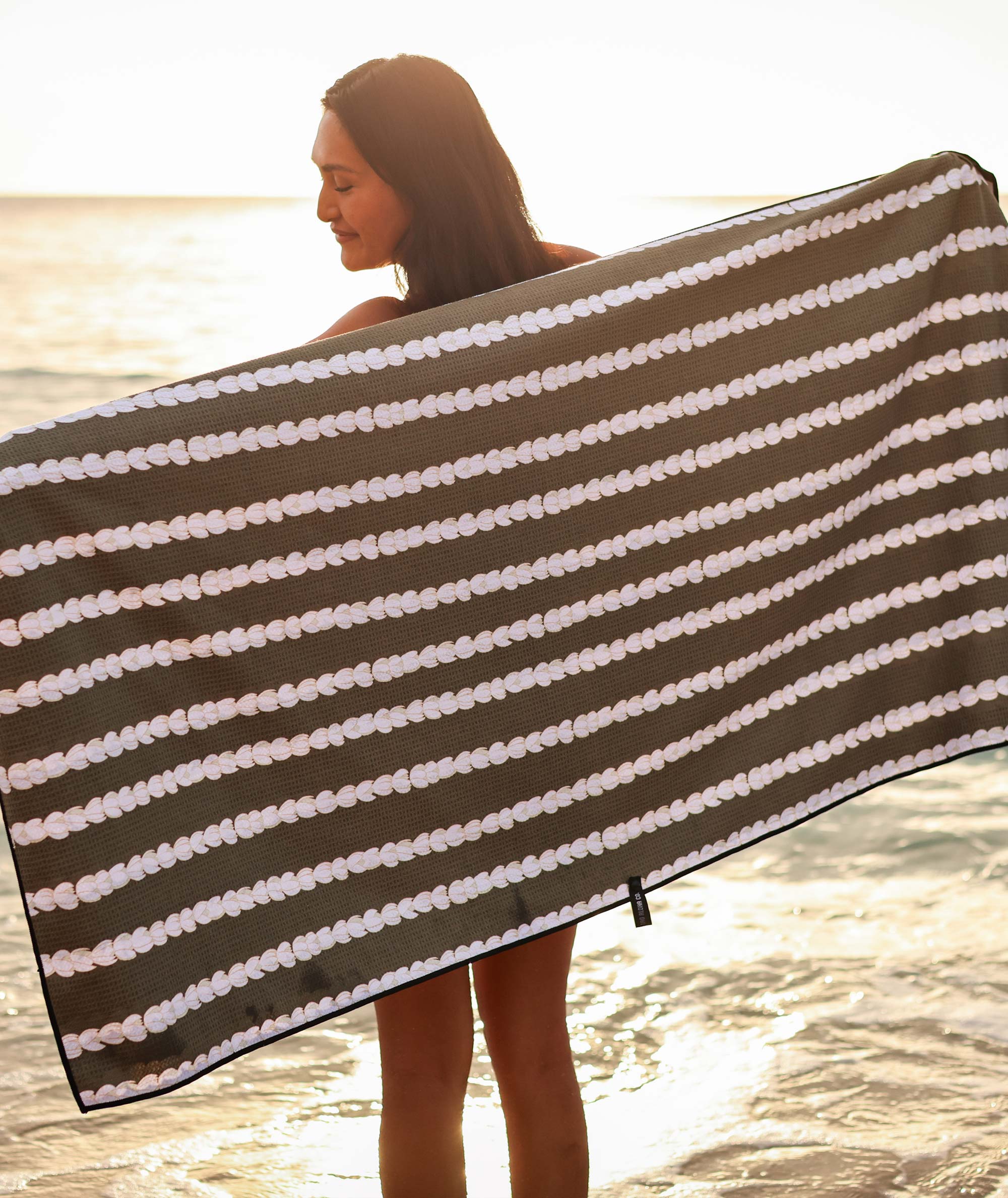 Beach Towel - Pikake Lei