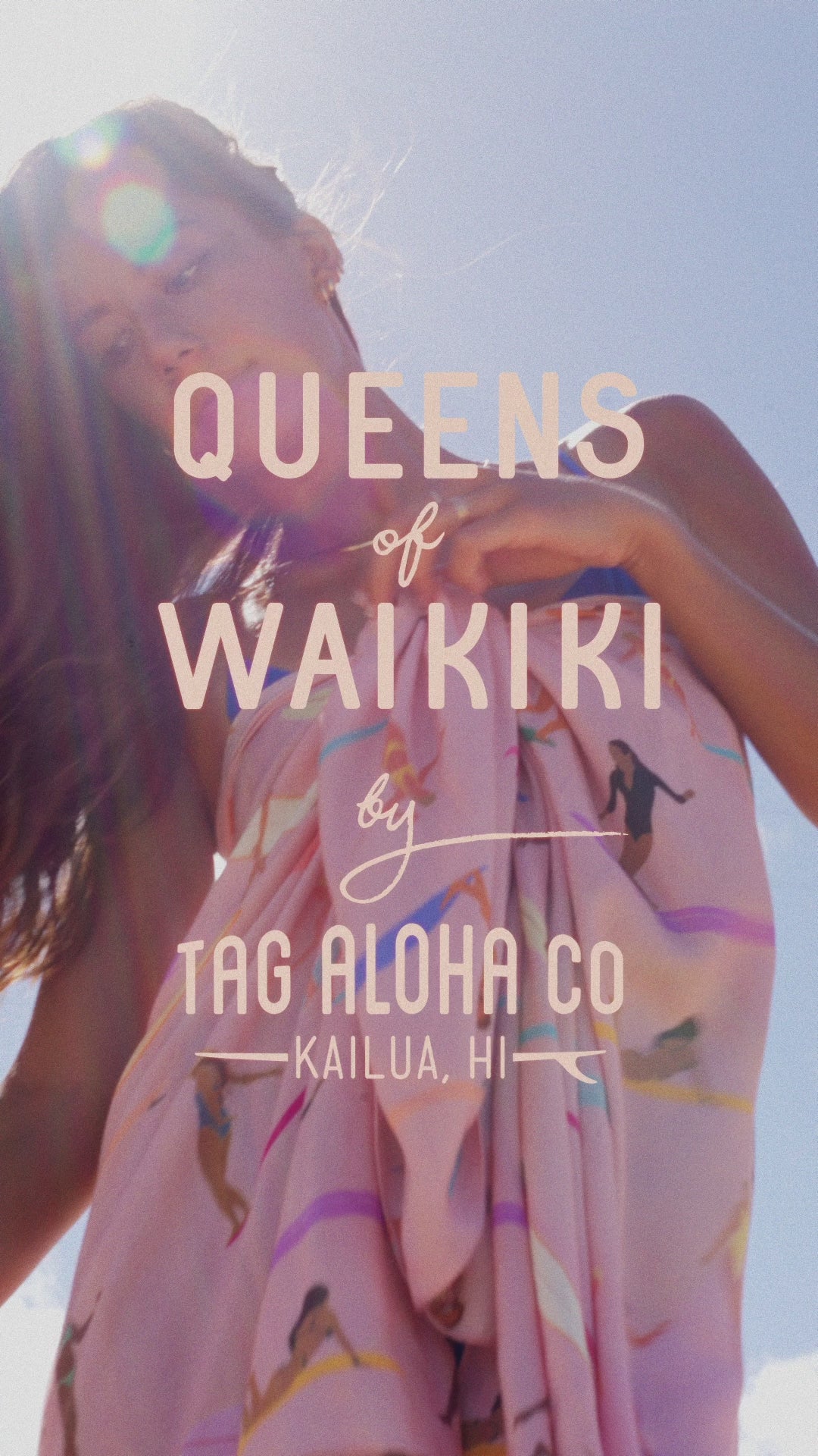 Tag Aloha Co. Queens of Waikiki Pareo